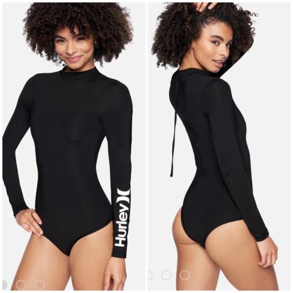Hurley Other - NEW Hurley quick dry long sleeve rash guard surf suit medium